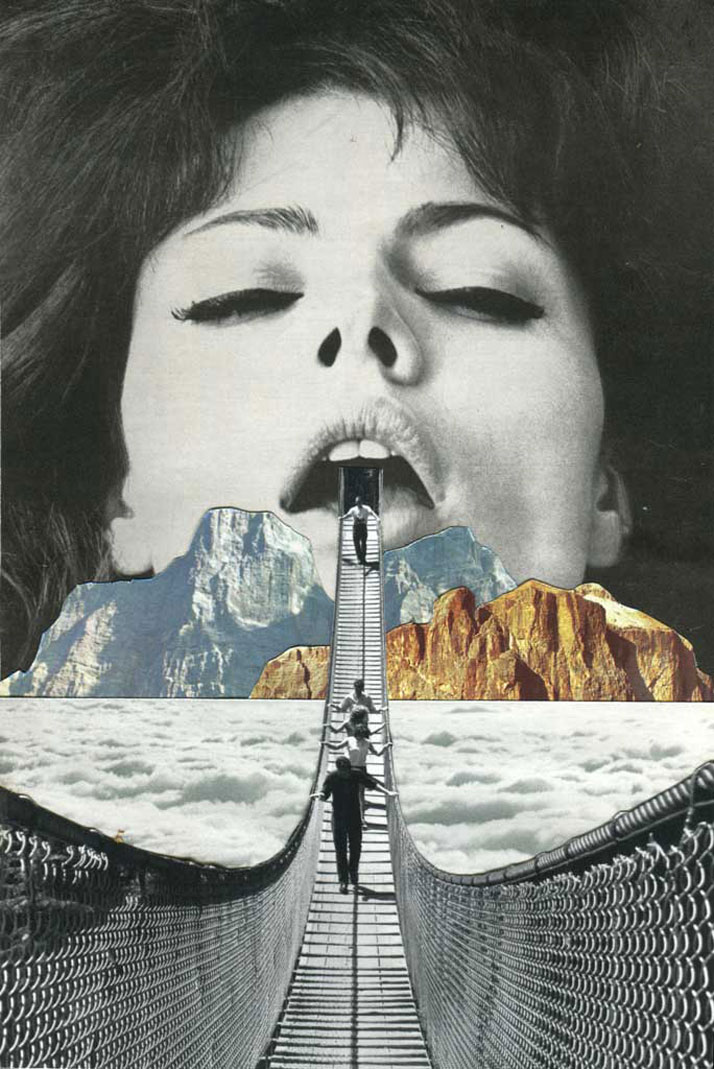 Noticia: Los collages surrealistas de Sammy Slabbinck